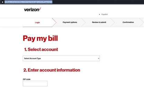 verizon pay my bull|verizon bill one time payment.